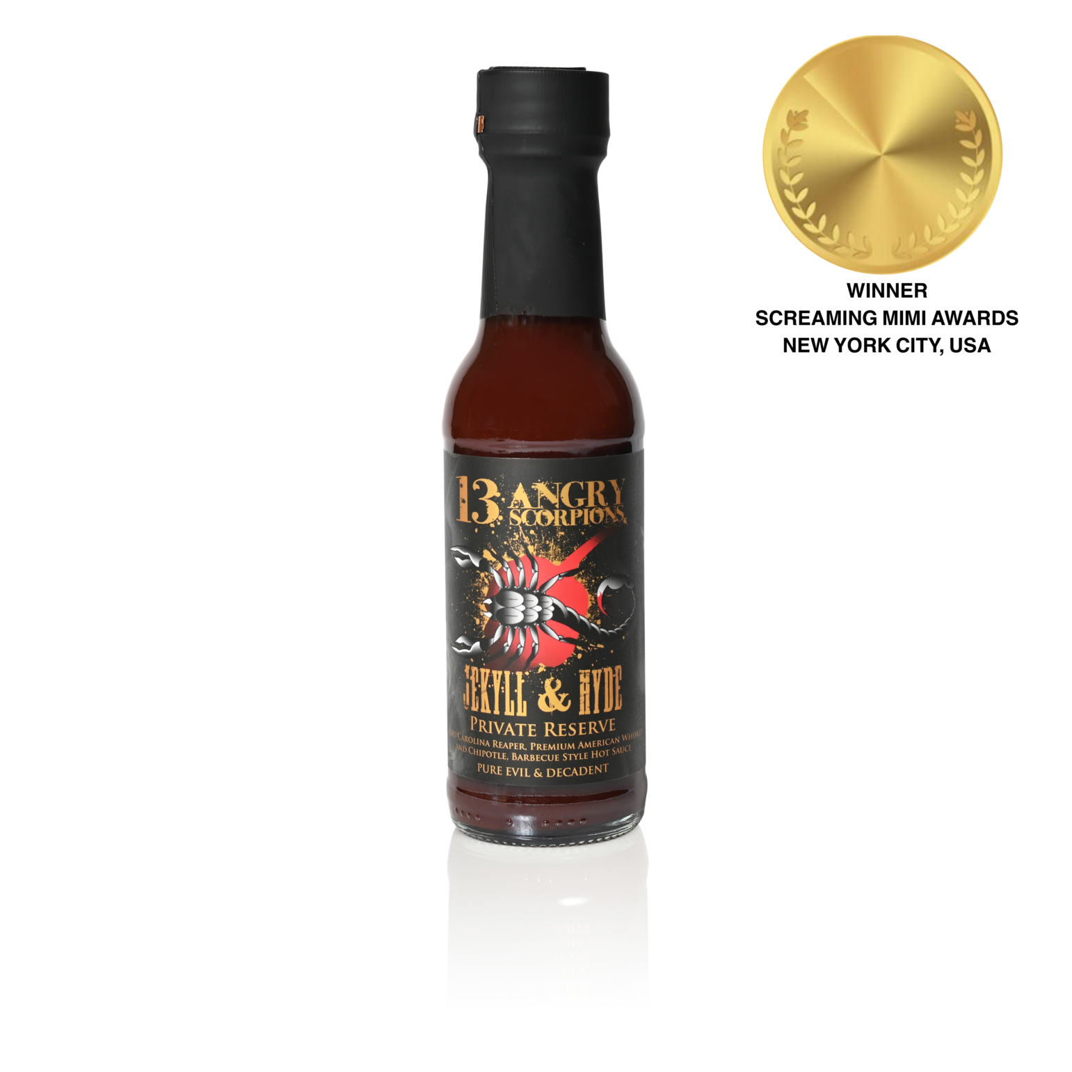 Hot Licks Carolina Reaper Gourmet BBQ Sauce –